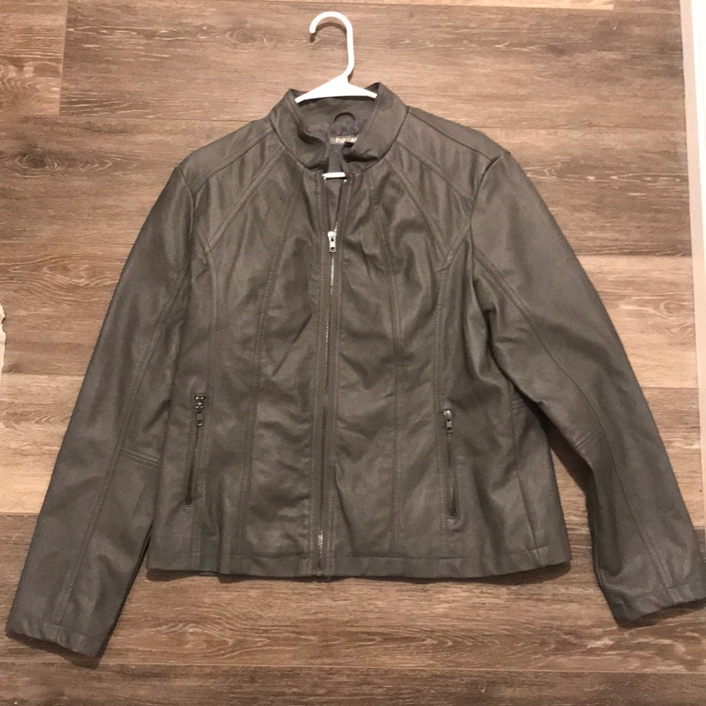 Leather jacket